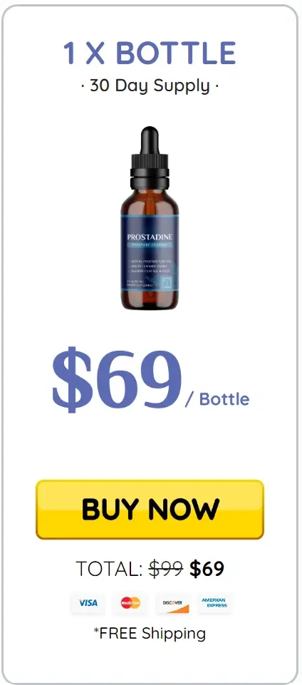 Prostadine 1 bottle price